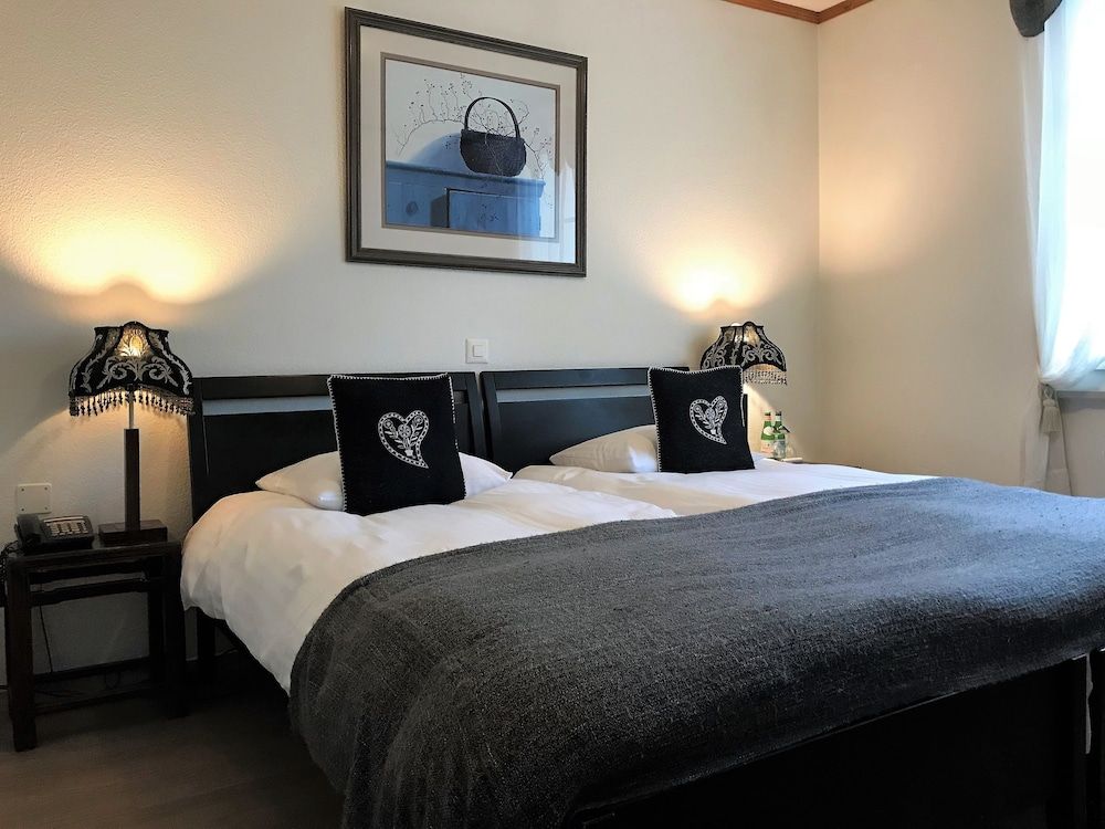 Hostellerie de Genève Double or Twin Room, Partial Lake View 5