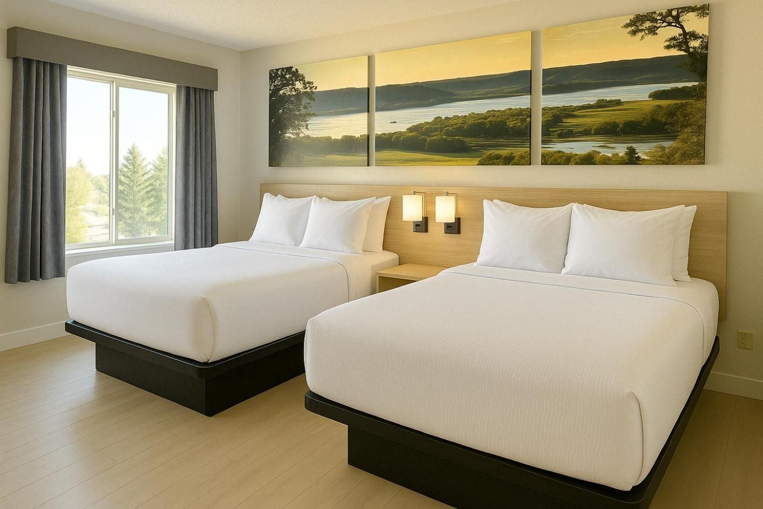 Days Inn by Wyndham Fergus Falls 2 Double Beds, Non-Smoking 2