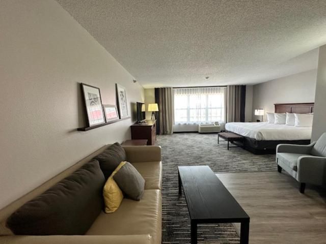 King Suite with Roll-In Shower, Sofa Bed and Kitchenette - Disability/Non-Smoking