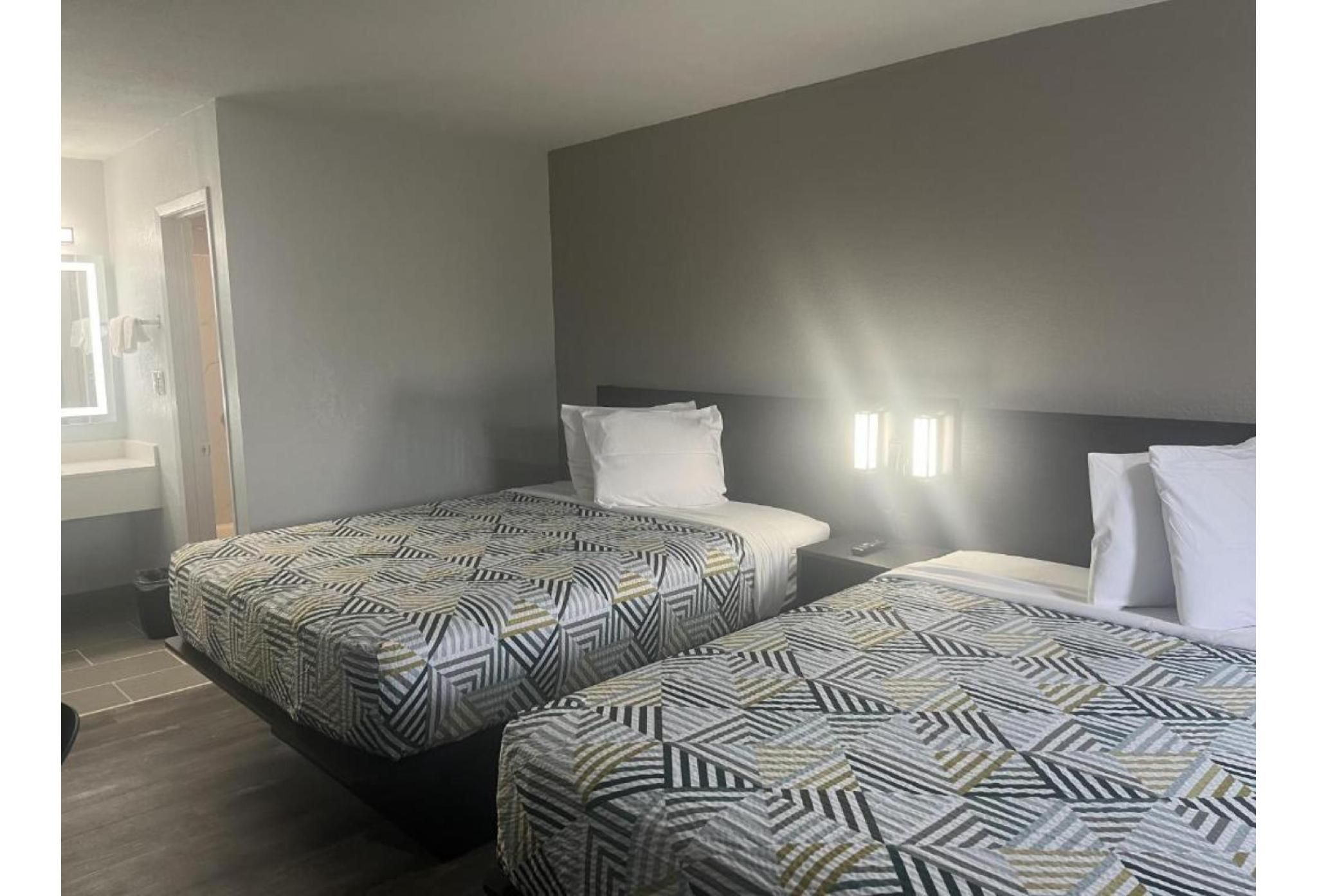 Motel 6 McComb, MS 2 Queen Beds Mobility Accessible Roll Shower Non-Smoking 2