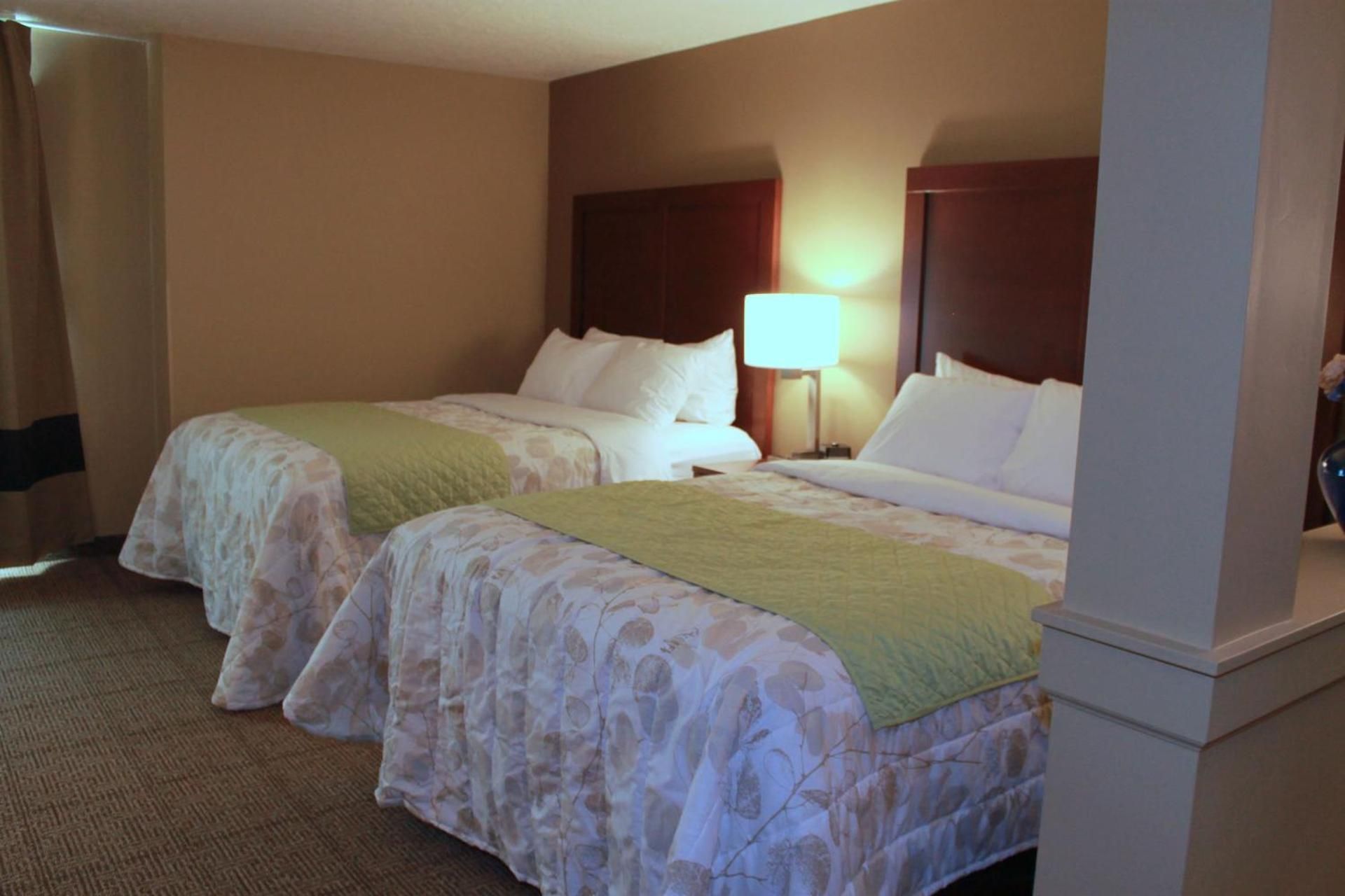 Queen Suite with Two Queen Beds and Sofa Bed