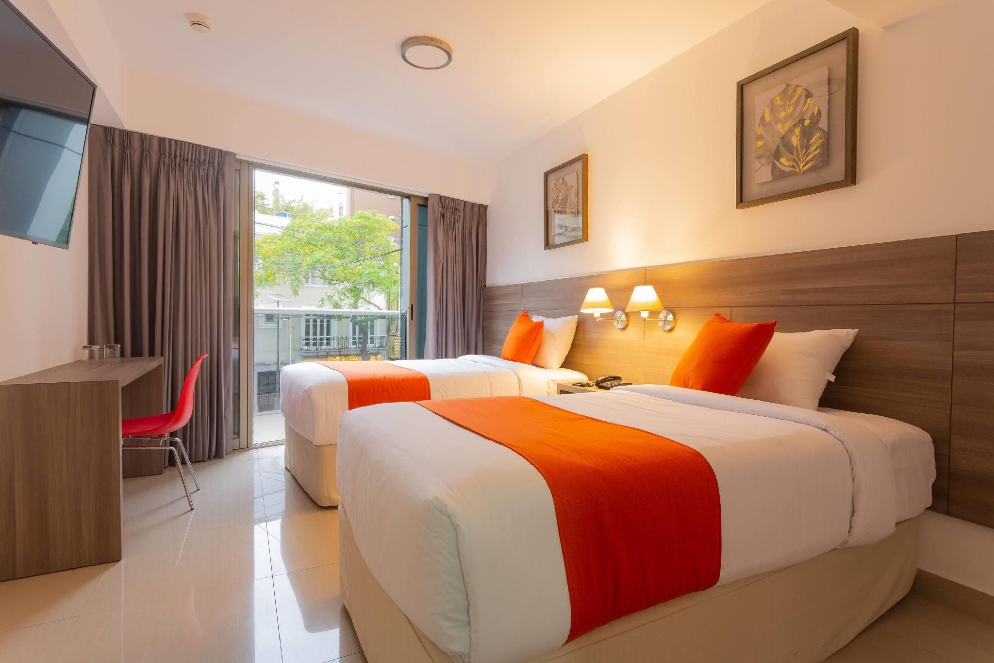 2 Single Beds, Non-Smoking