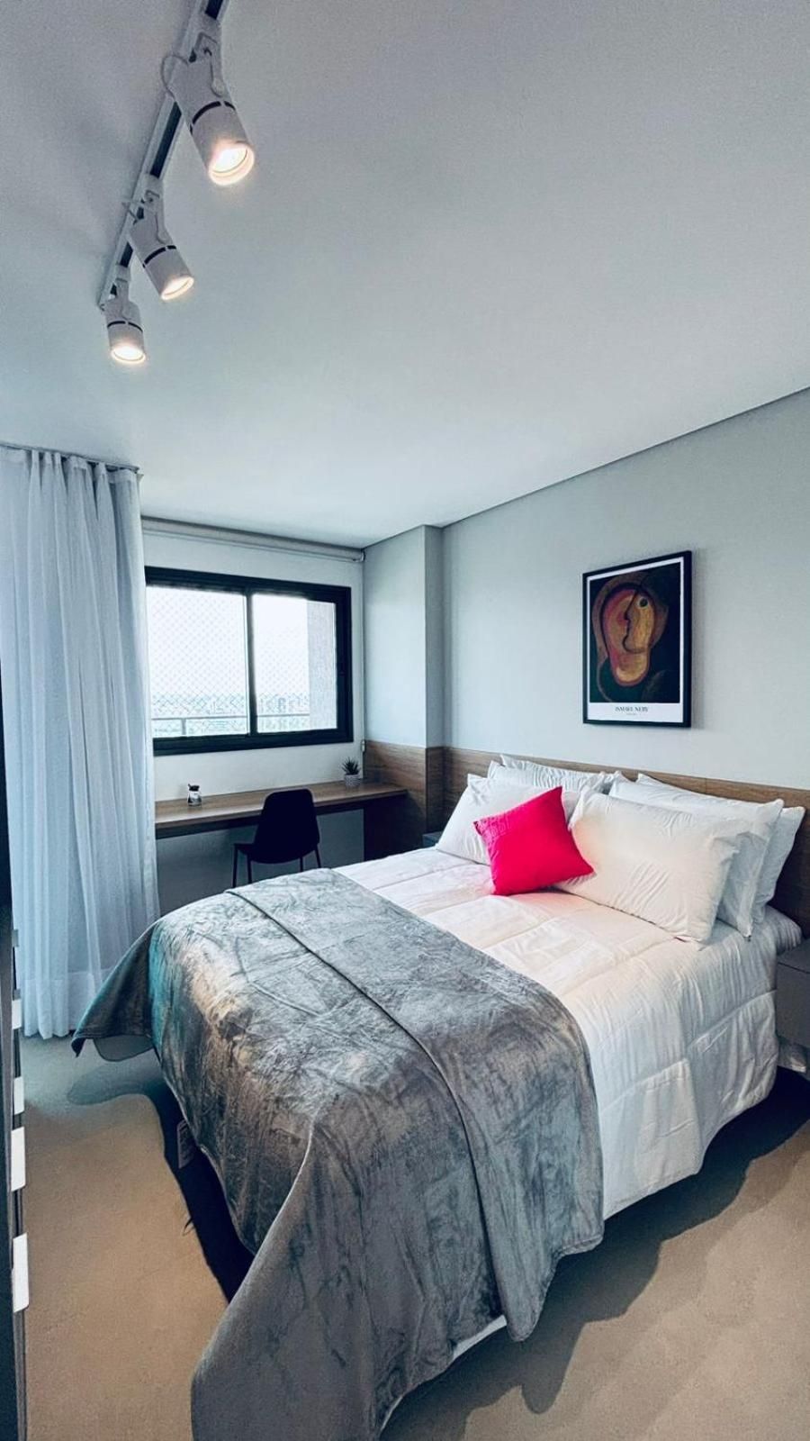 Deluxe One-Bedroom Apartment with City View