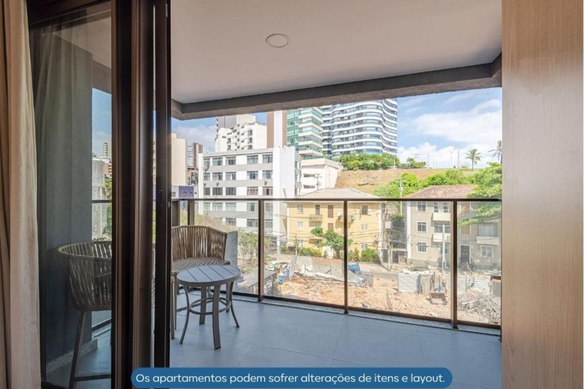 Studio with Balcony