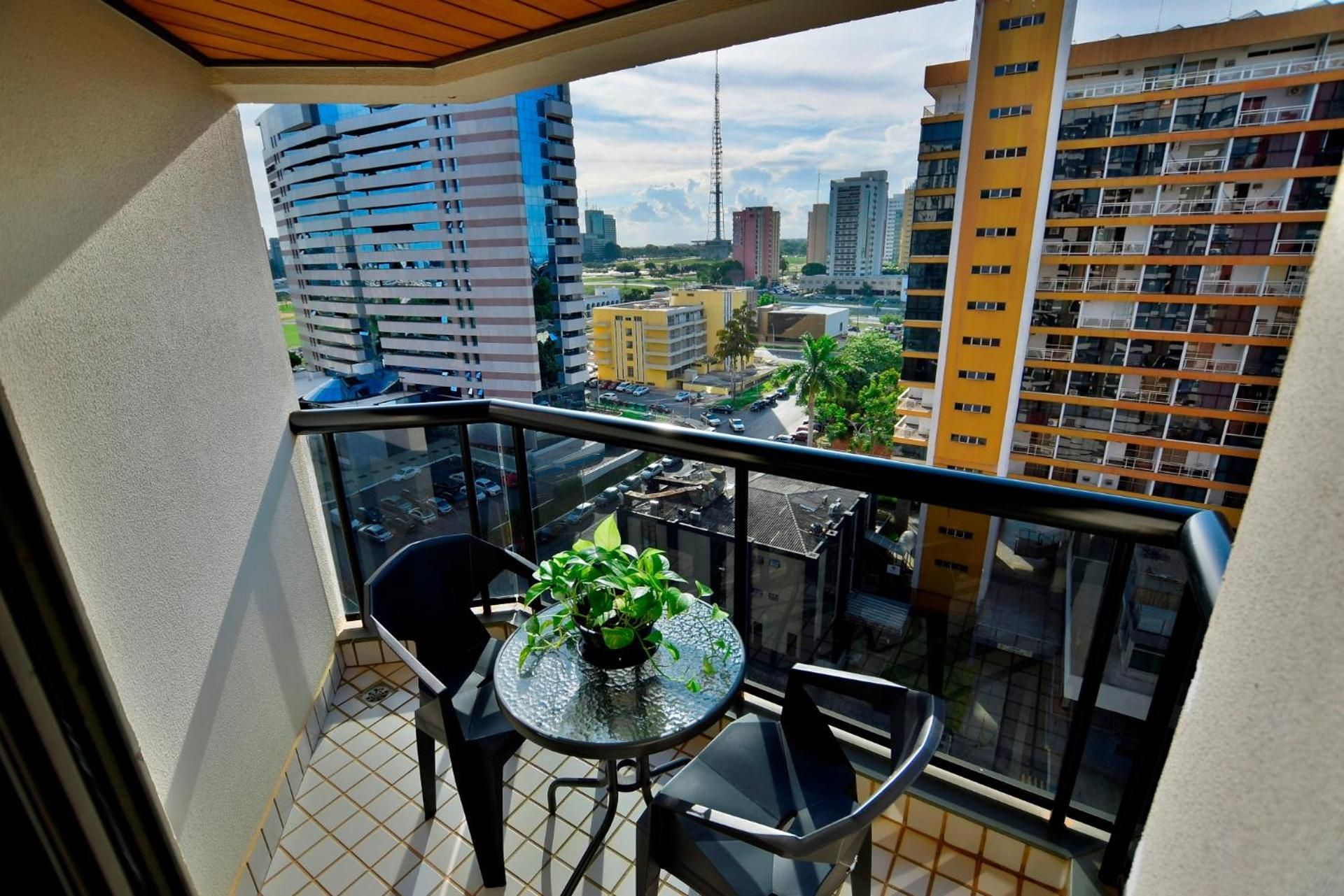Studio with Balcony