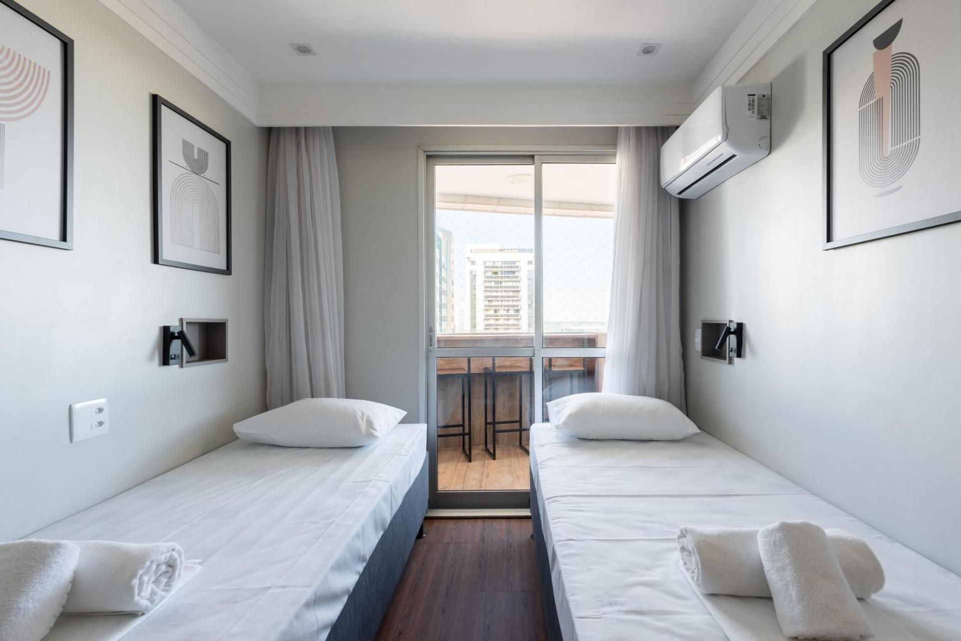 Two-Bedroom Apartment with Balcony