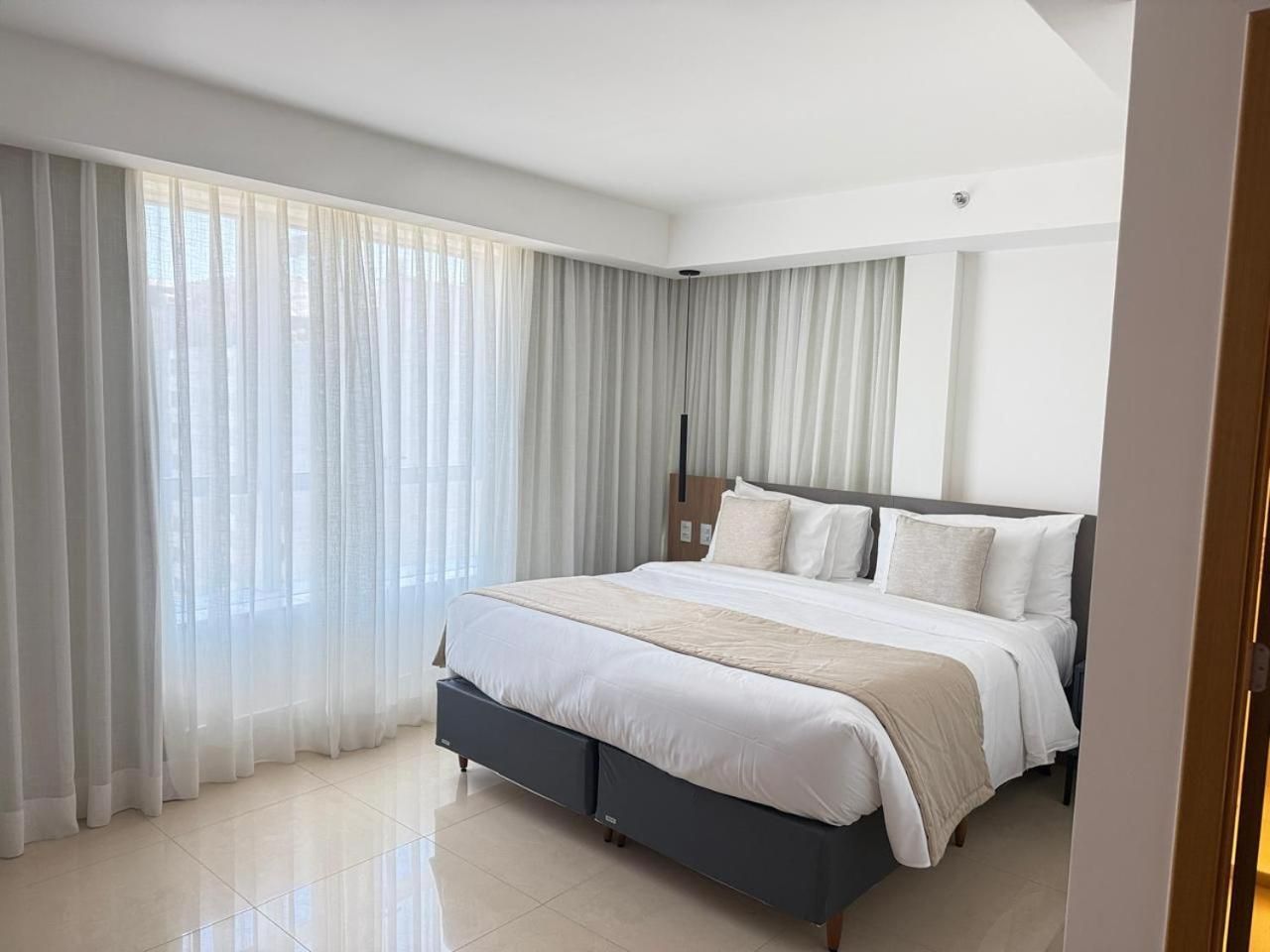 Deluxe One-Bedroom Apartment with City View