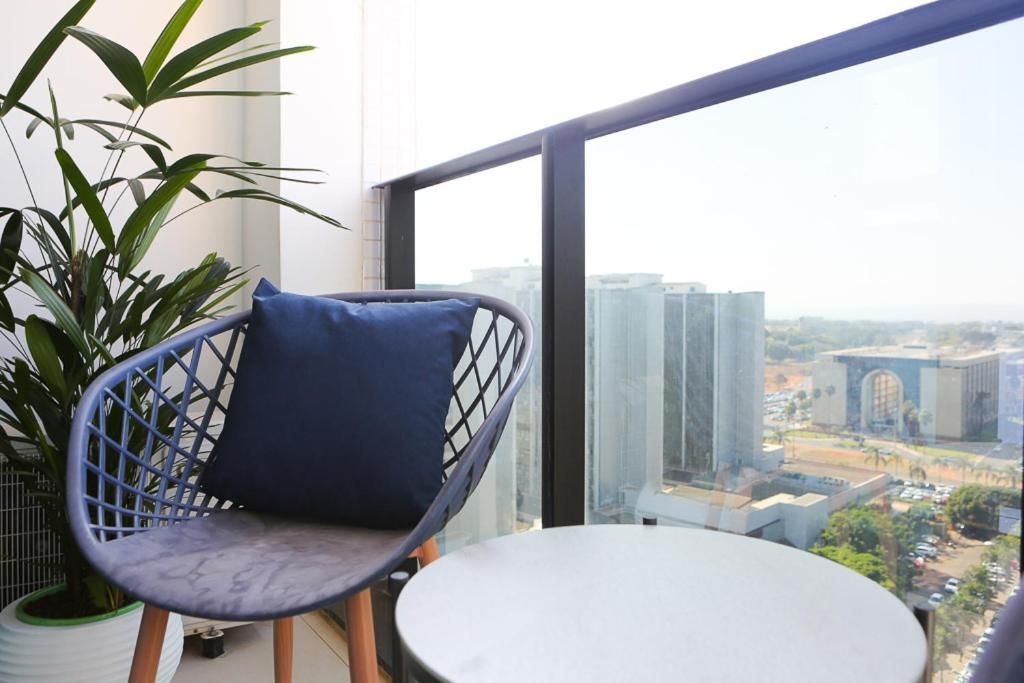 Deluxe One-Bedroom Apartment with City View