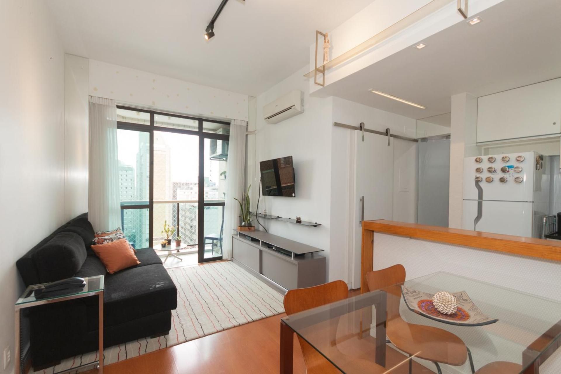 One-Bedroom Loft Apartment with Balcony