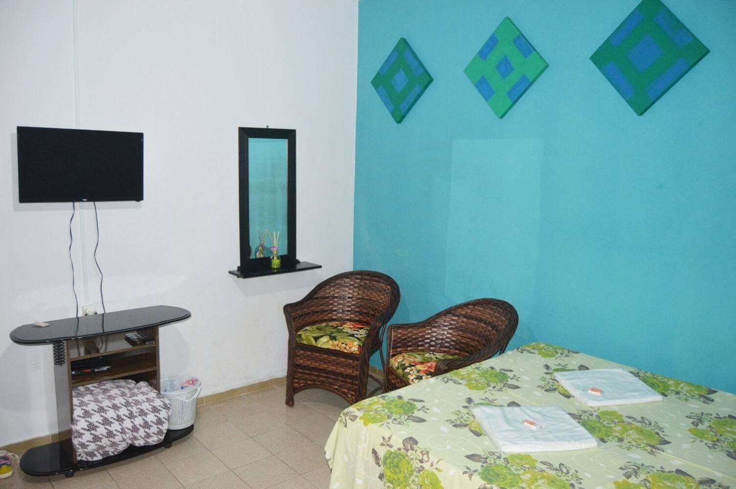 Family Room with Shared Bathroom