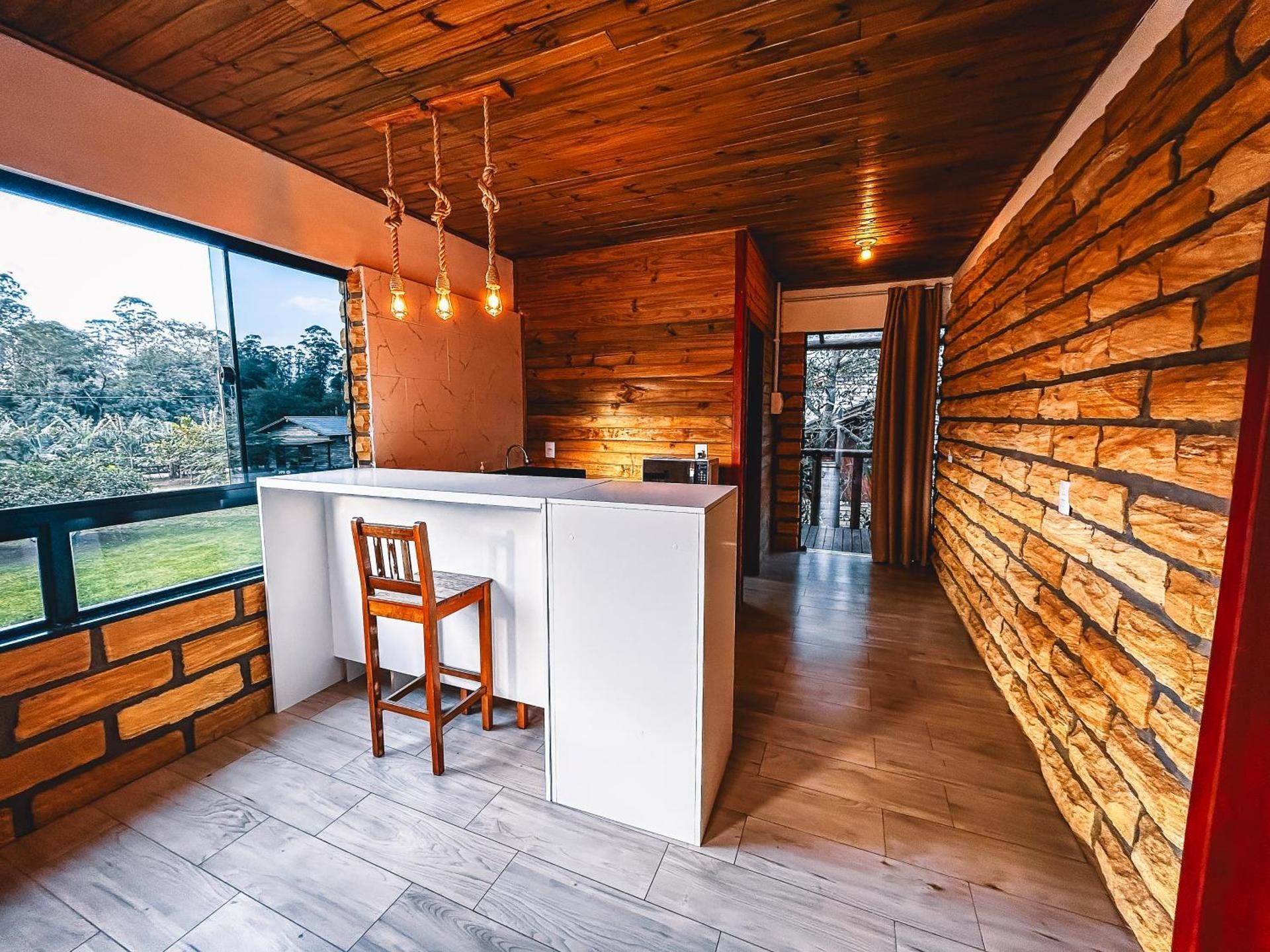 One-Bedroom Apartment with Balcony and Mountain View  