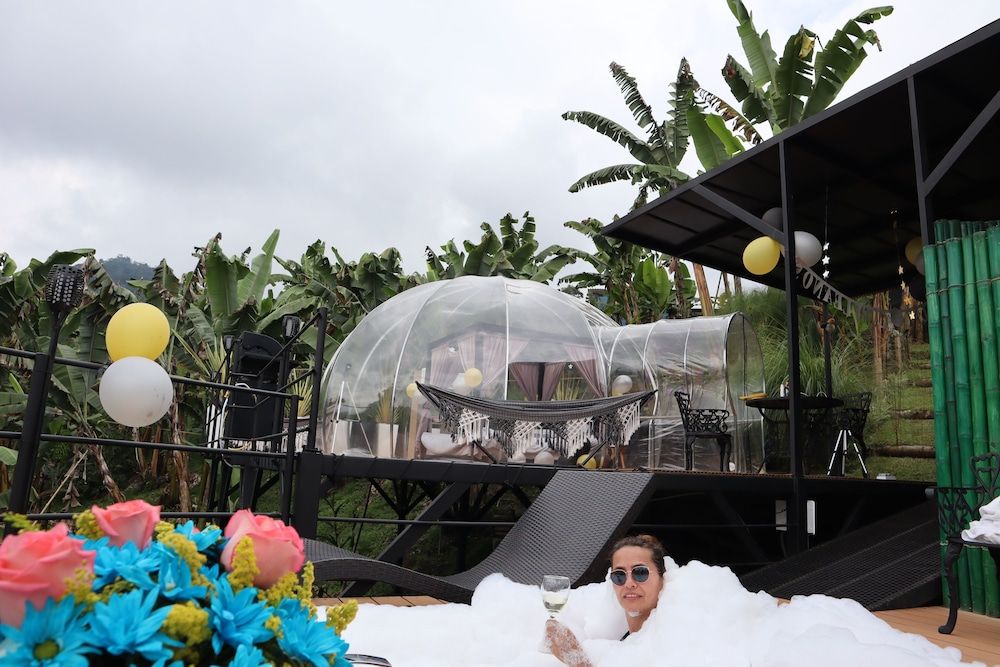 Chamí Glamping Deluxe Bungalow, Mountain View, Mountainside 3