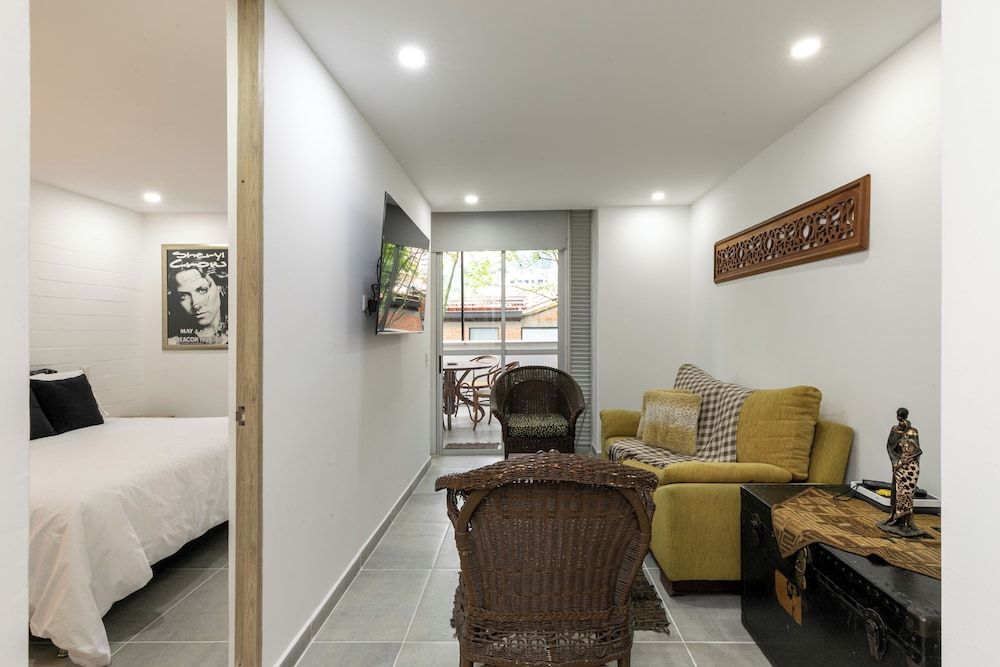 Borbon Suites Standard Apartment, Balcony, Garden View 16