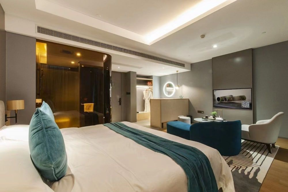 DeXin JunTing Hotel Wenzhou South Executive King-size Bed Room