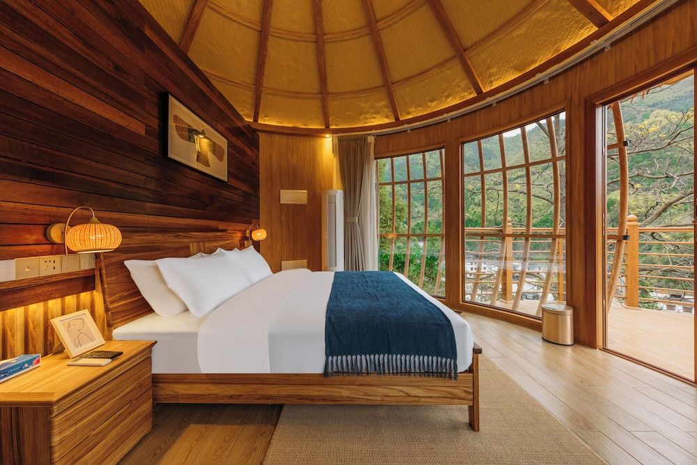 Tongcheng Mindful Retreat Eco Lodge Villa, Patio, Hill View 4