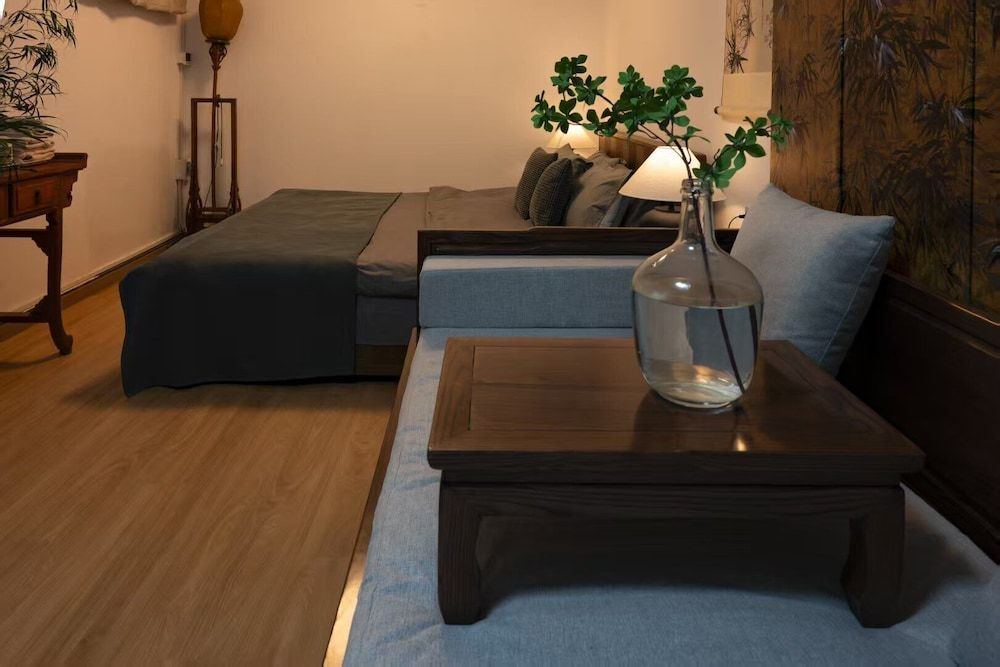 Beijing Hejiali Siheyuan Near Tiananm Family Twin Room, Courtyard View 2