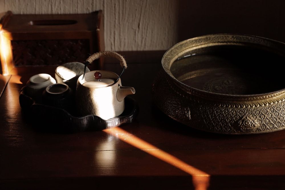 Sangzhu Kangzhu Luxury Residence Family Twin Room, Courtyard View 8