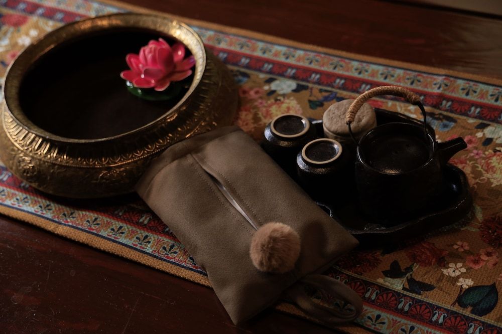 Sangzhu Kangzhu Luxury Residence Classic Twin Room, Courtyard View 3