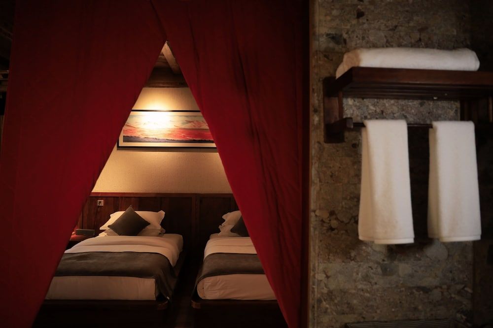 Sangzhu Kangzhu Luxury Residence Classic Twin Room, Courtyard View 7