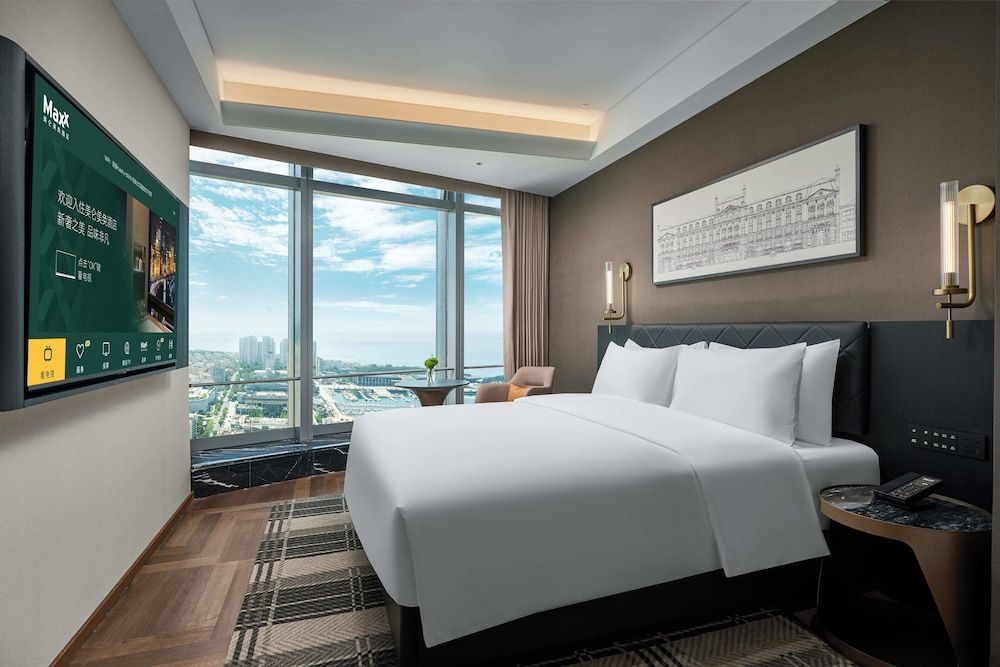 MaxX Harbour-view Qingdao Superior Studio Suite, City View 4