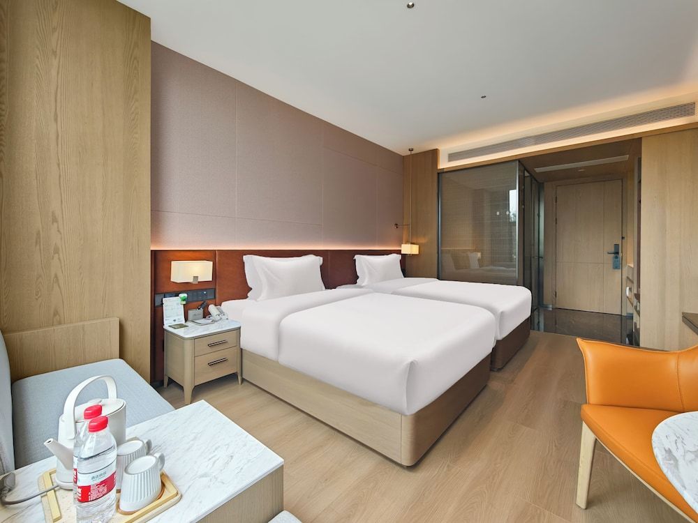 Healing Mind International Hotel Kunming Dianchi Grand View Park Fuhai Metro Station Branch Superior Twin Room, Courtyard View 2