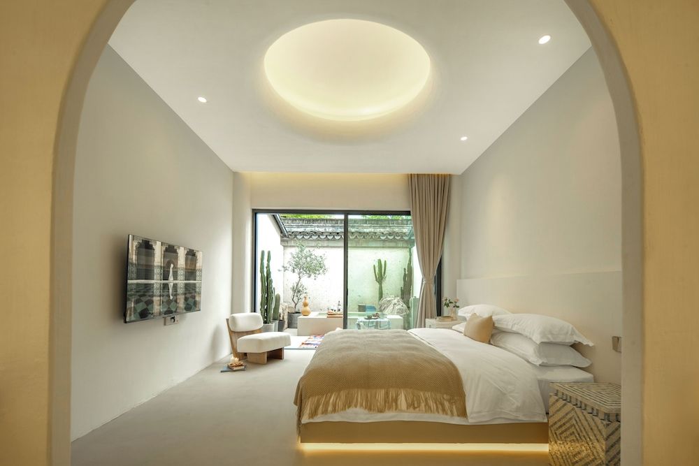 Jiangnanfu Bed and Breakfast Standard Double Room, Courtyard View 5