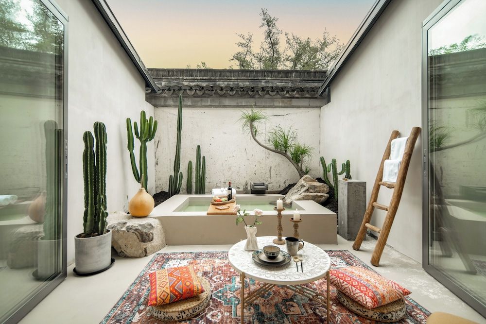 Jiangnanfu Bed and Breakfast Standard Double Room, Courtyard View 2