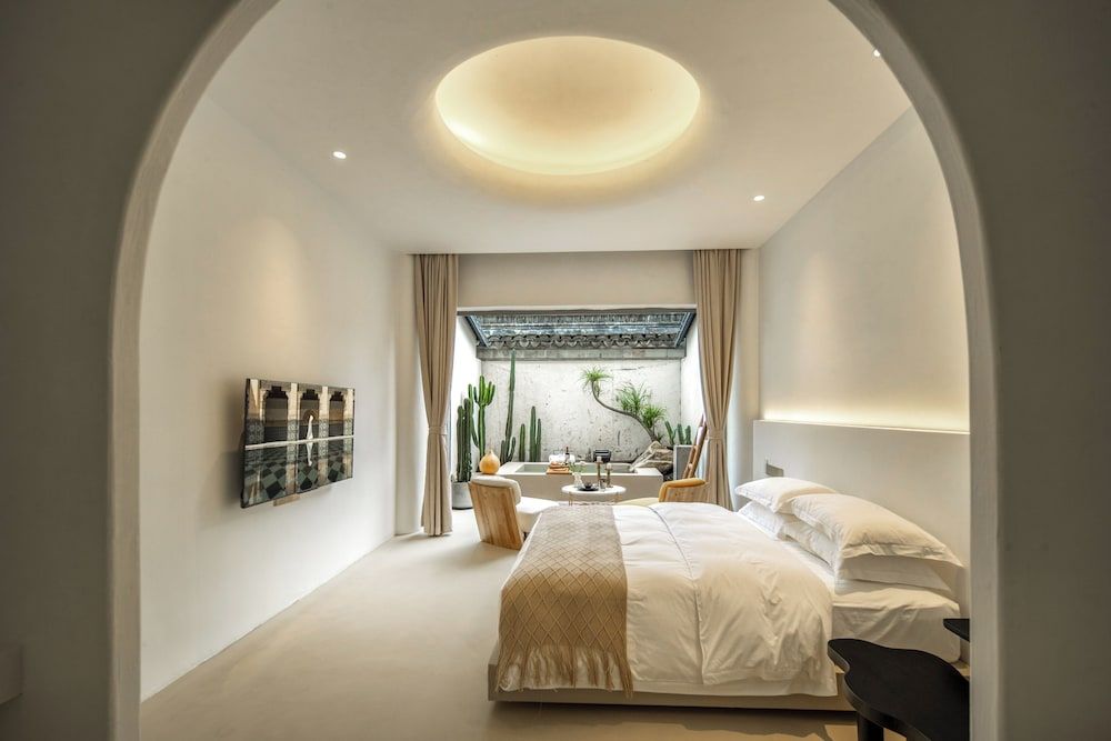 Jiangnanfu Bed and Breakfast Standard Double Room, Courtyard View 10