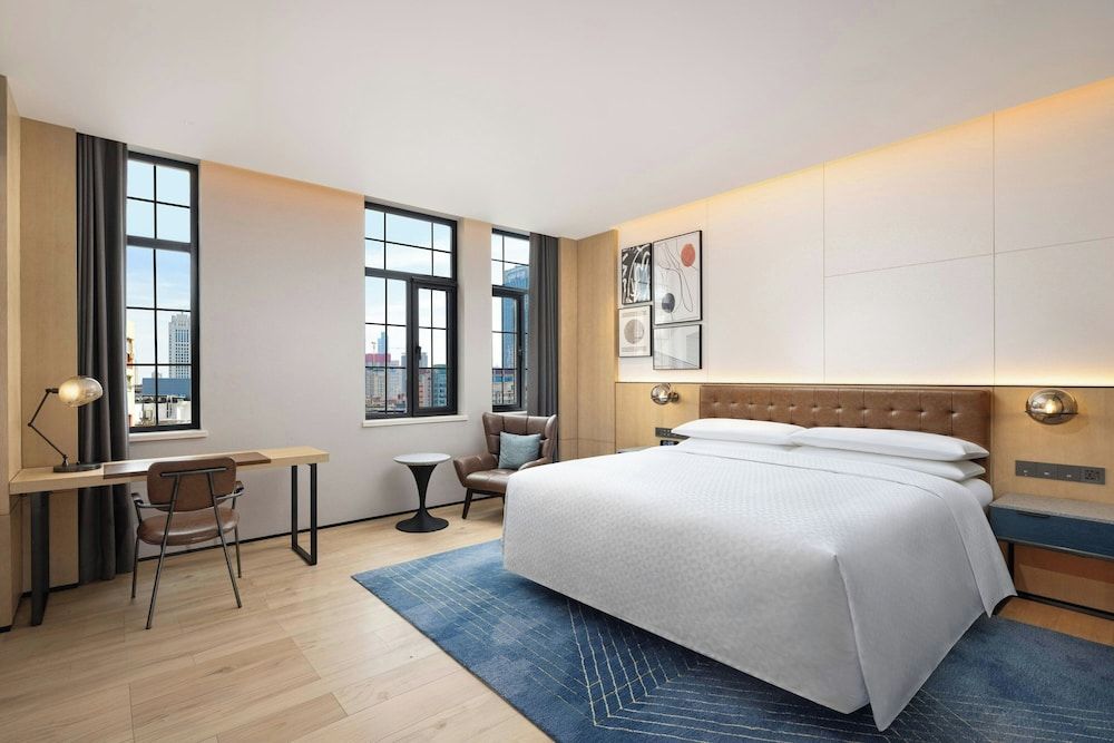 Four Points By Sheraton Tianjin Jiefang Bridge Superior Room, 2 Double Beds, City View 4