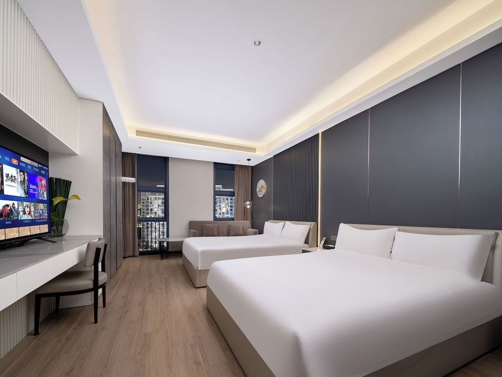 XIANG JI EXECUTIVE  APARTMENT Standard Double Room, City View 3