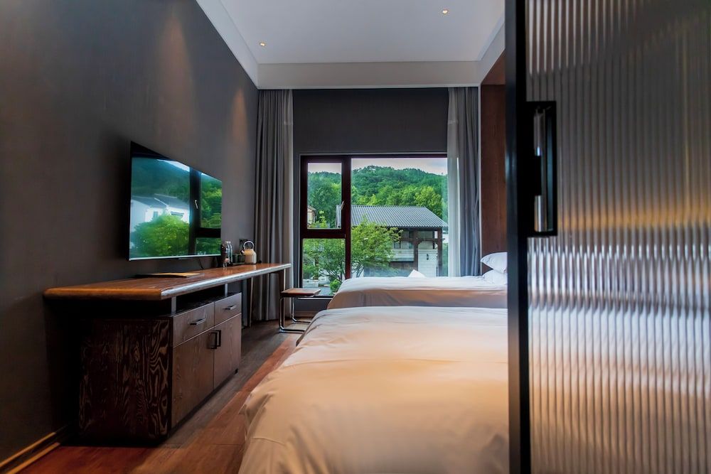 Jingdezhen Homestay Outside the Window Classic Double or Twin Room, Courtyard View 2