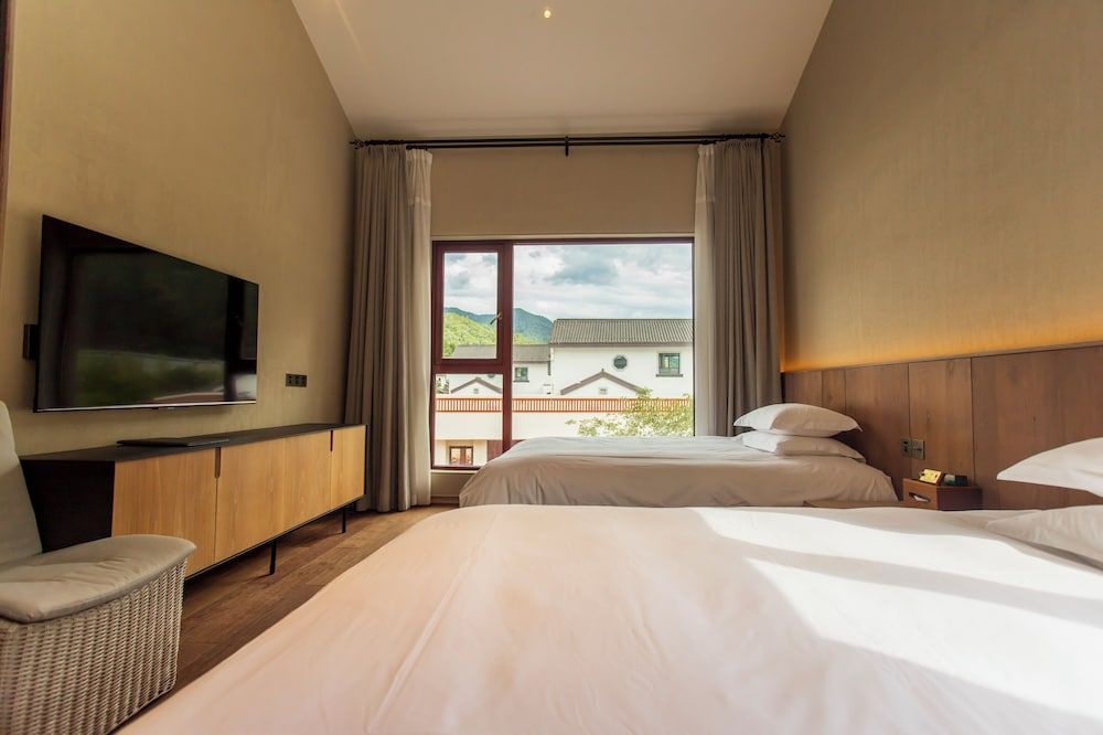 Jingdezhen Homestay Outside the Window Design Double or Twin Room, Courtyard View 4