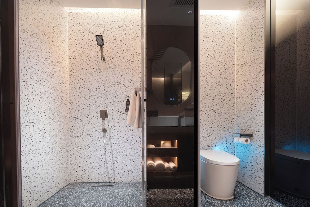 Kainuo Garden Aesthetic Design Hotel - Guangzhou Yuexiu Beijing Road, International Clothing City Trade Centre Store Quiet and luxurious city view twin Room 6