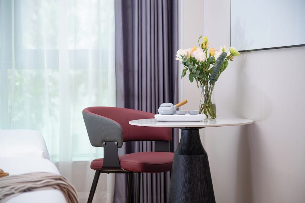 Kainuo Garden Aesthetic Design Hotel - Guangzhou Yuexiu Beijing Road, International Clothing City Trade Centre Store Quiet and luxurious city view twin Room 2