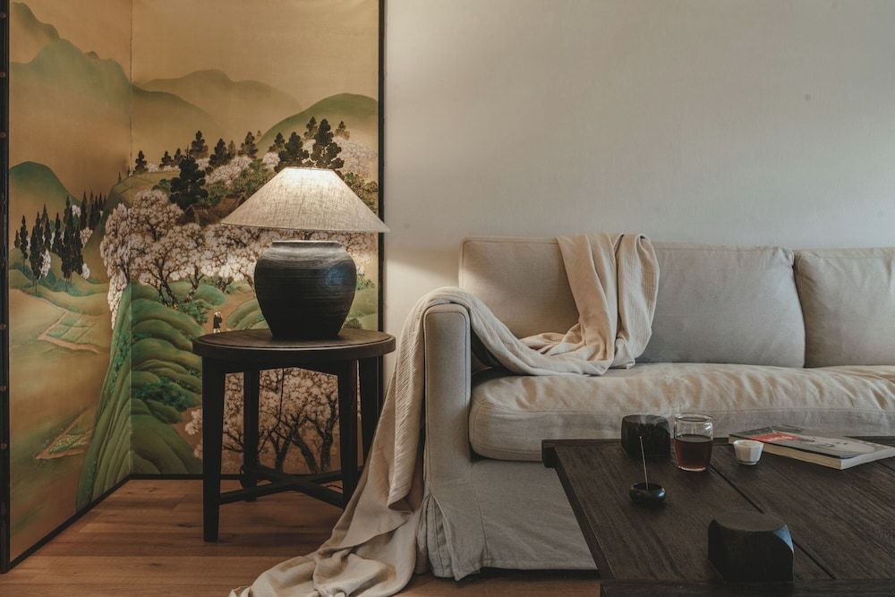 Anlan Creek Spring B&B Elite Double Room, Mountain View