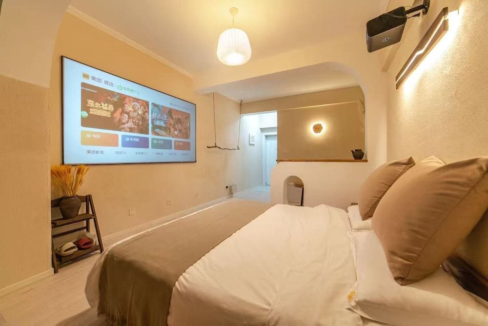 Xihe Light Luxury Self-service Apartment Comfort Double Room 14