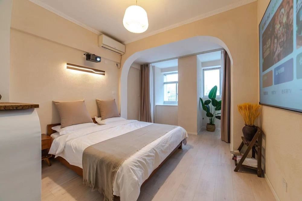 Xihe Light Luxury Self-service Apartment Comfort Double Room 18