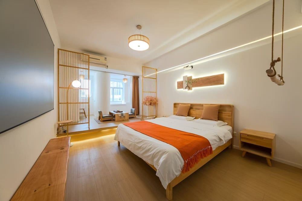 Xihe Light Luxury Self-service Apartment Comfort Double Room 4