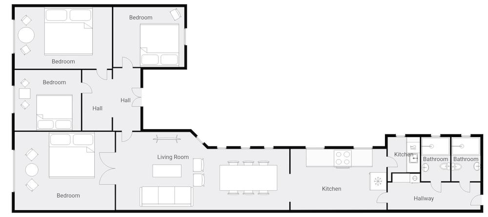 Royal Neighbors - 4 bedrooms - 2 bathrooms Luxury Apartment, City View 21