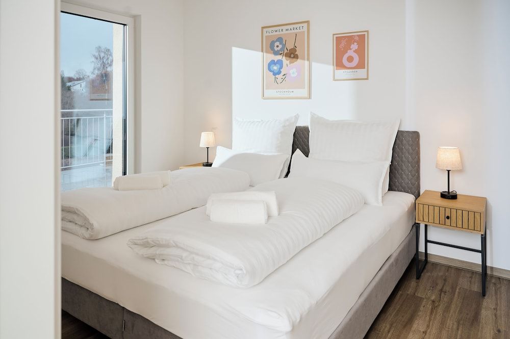 Moderne Apartments Bad Kissingen Superior Penthouse, 1 Bedroom, Terrace