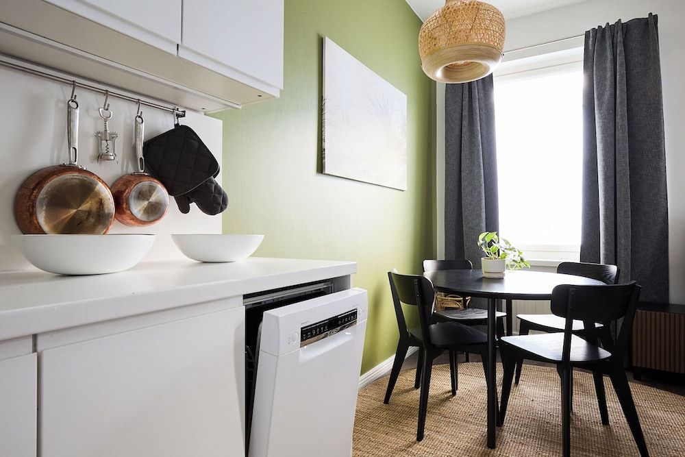 Modern 1BR studio apartment in Turku Apartment, City View 10