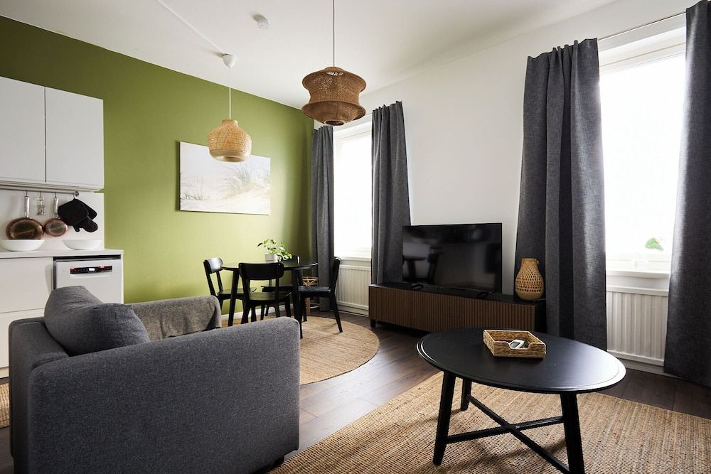 Modern 1BR studio apartment in Turku Apartment, City View 9
