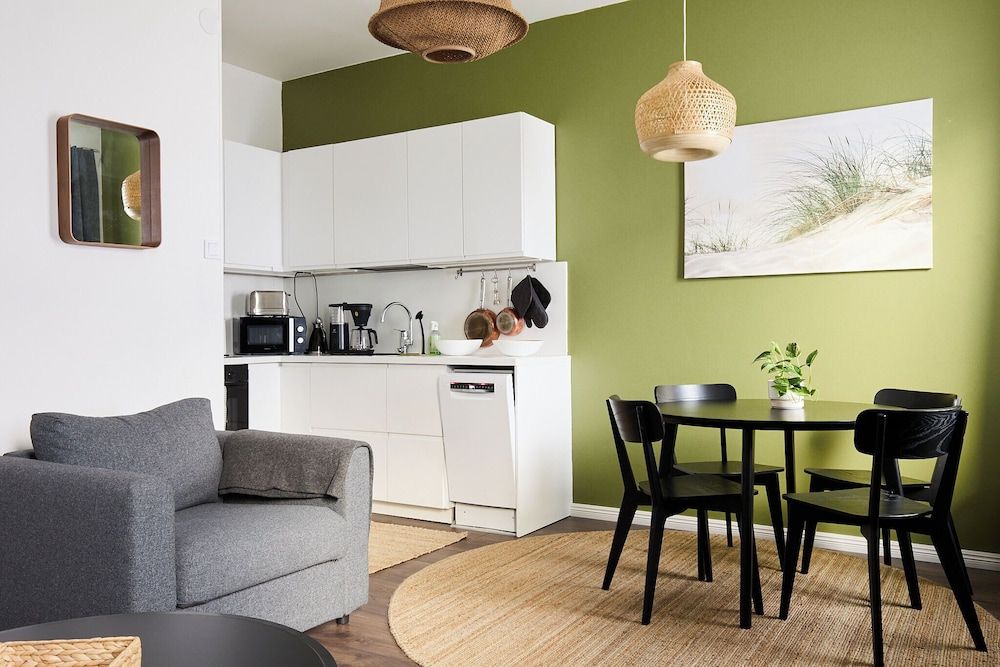 Modern 1BR studio apartment in Turku Apartment, City View 12