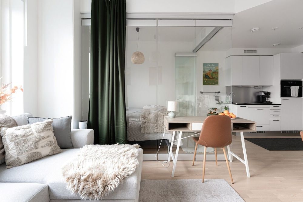 Topaasi - Nokia Arena by Come in Superior Studio, 1 Queen Bed with Sofa bed, Kitchen, City View 8