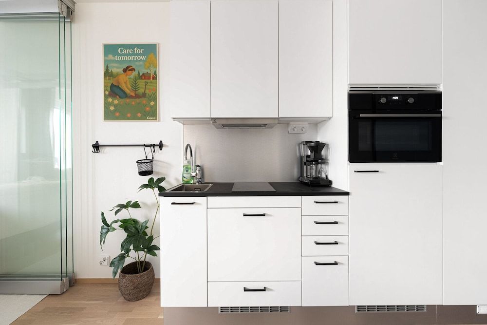 Topaasi - Nokia Arena by Come in Superior Studio, 1 Queen Bed with Sofa bed, Kitchen, City View 7