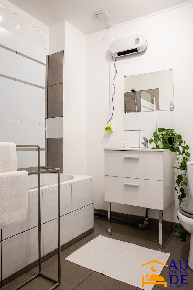 Au Coeur de Perpignan Standard Apartment, 1 Queen Bed with Sofa bed, Non Smoking, Private Bathroom - 1st floor 11