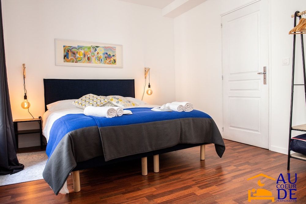 Au Coeur de Perpignan Standard Apartment, 1 Queen Bed with Sofa bed, Non Smoking, Private Bathroom - 1st floor 2