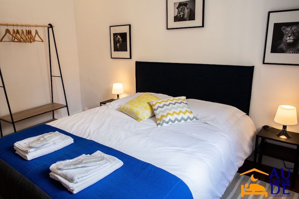 Au Coeur de Perpignan Family Apartment, 2 Bedrooms, Non Smoking, Private Bathroom - 3rd floor 3