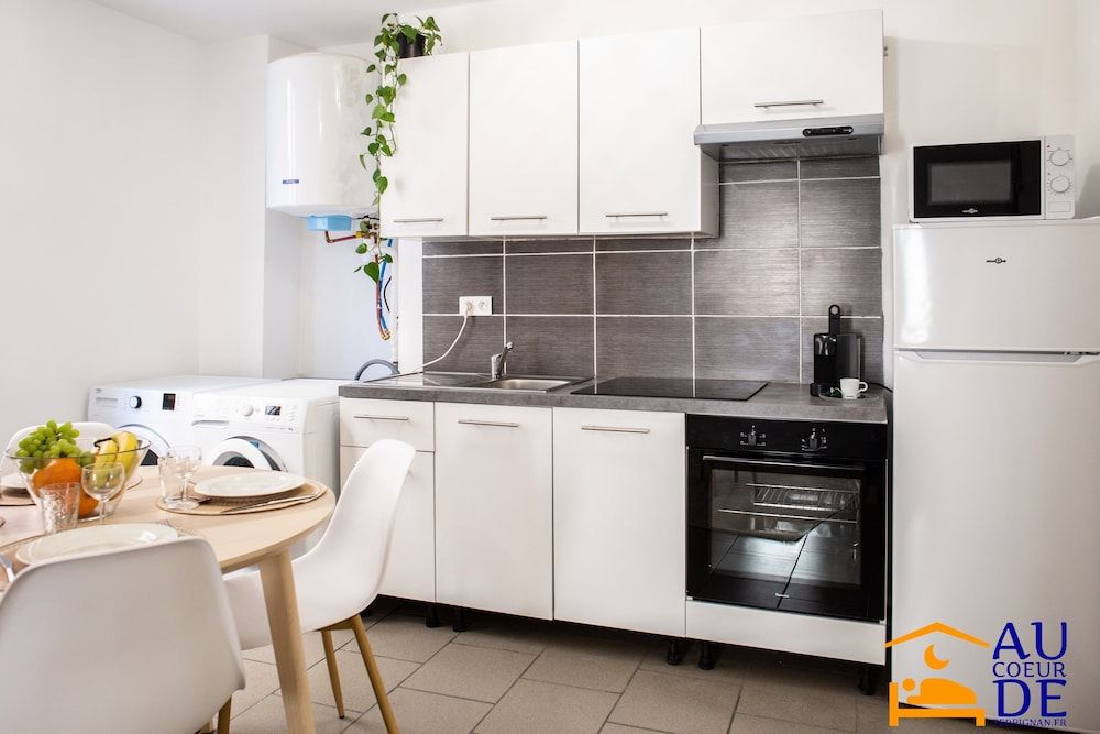 Au Coeur de Perpignan Standard Apartment, 1 Queen Bed with Sofa bed, Non Smoking, Private Bathroom - 1st floor 5