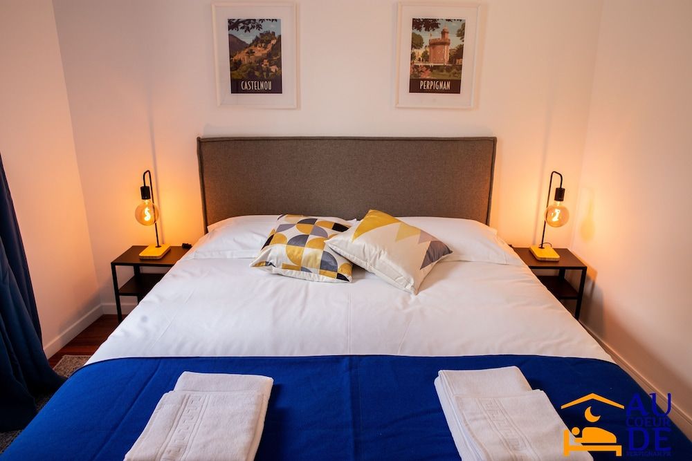 Au Coeur de Perpignan Family Apartment, 2 Bedrooms, Non Smoking, Private Bathroom - 3rd floor 4